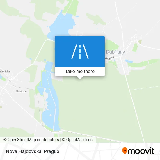 Карта Nová Hajdovská
