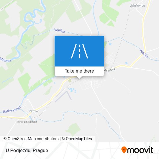Карта U Podjezdu