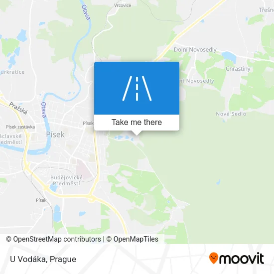 Карта U Vodáka