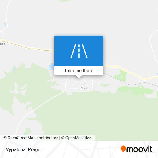 Карта Vypálená