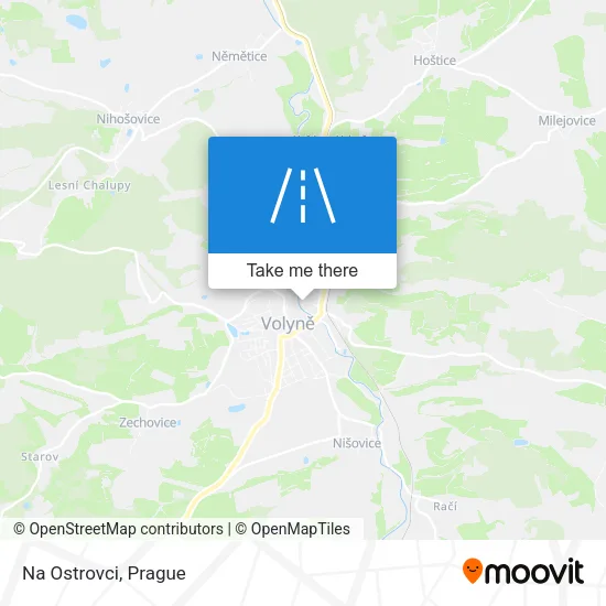 Карта Na Ostrovci