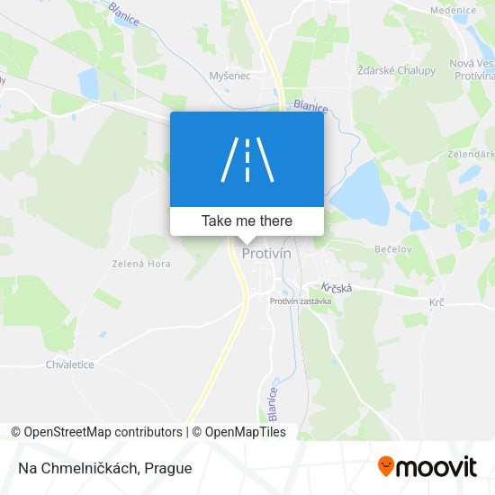 Na Chmelničkách map