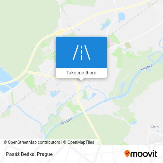 Pasáž Beška map