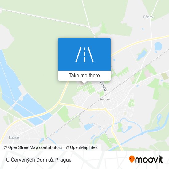 U Červených Domků map