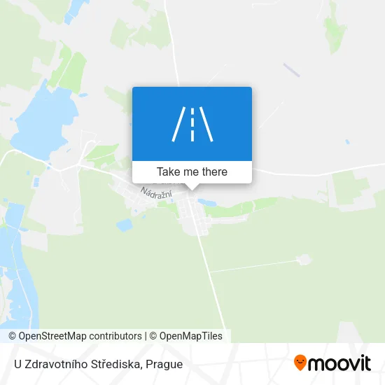 Карта U Zdravotního Střediska