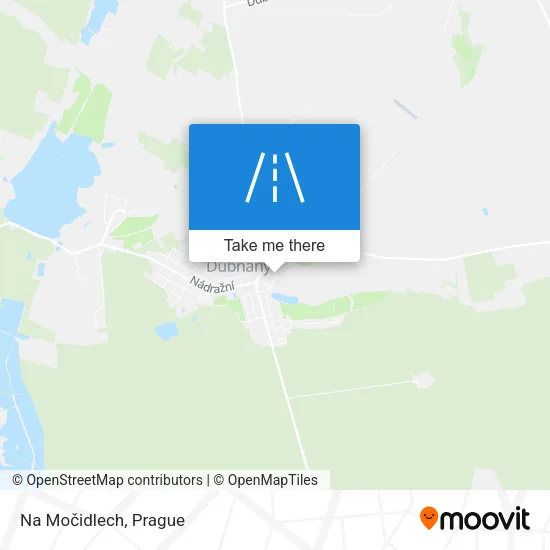 Карта Na Močidlech