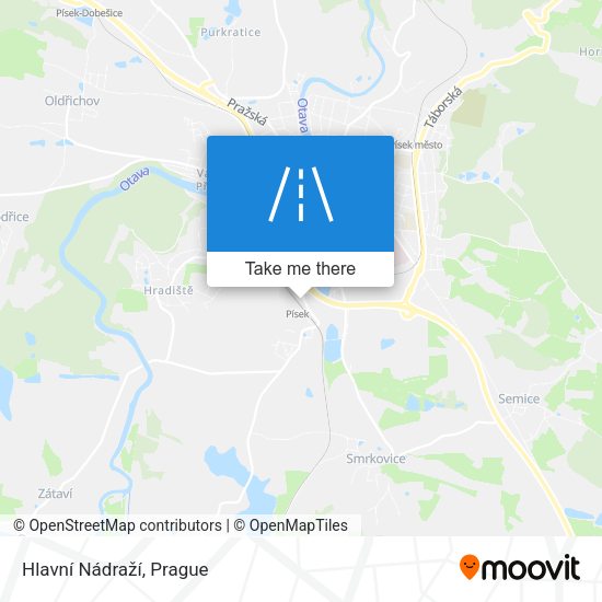 Hlavní Nádraží map