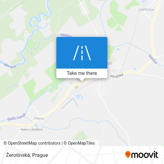 Žerotínská map