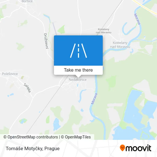 Карта Tomáše Motyčky