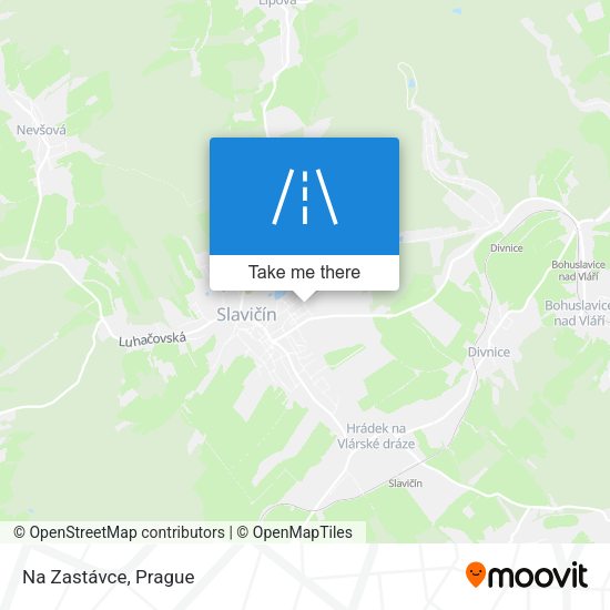 Карта Na Zastávce