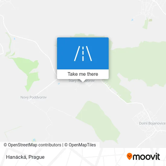 Карта Hanácká