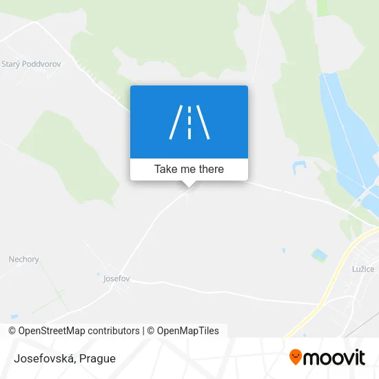 Карта Josefovská