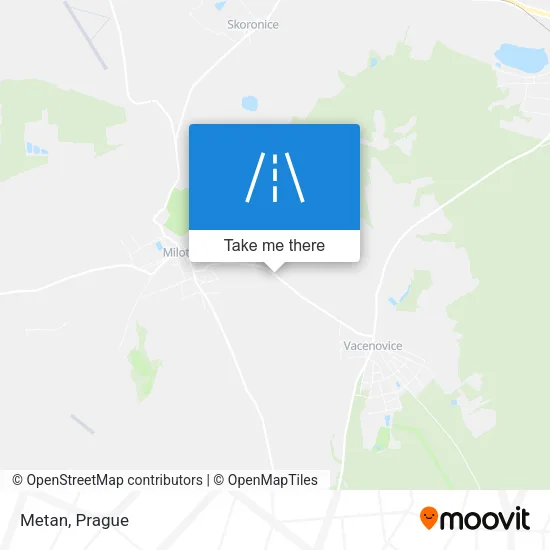 Карта Metan