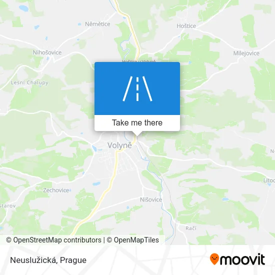 Карта Neuslužická