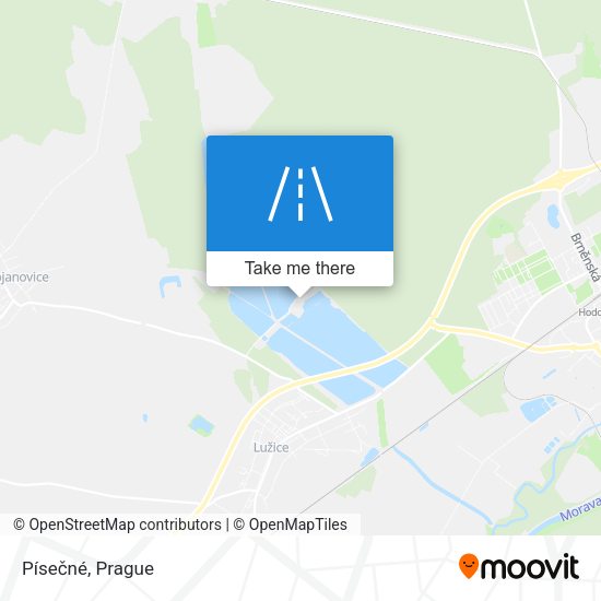 Písečné map