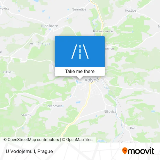 Карта U Vodojemu I