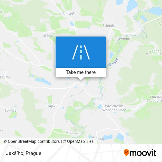 Карта Jakšího