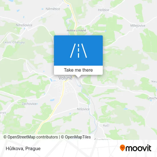 Карта Hůlkova