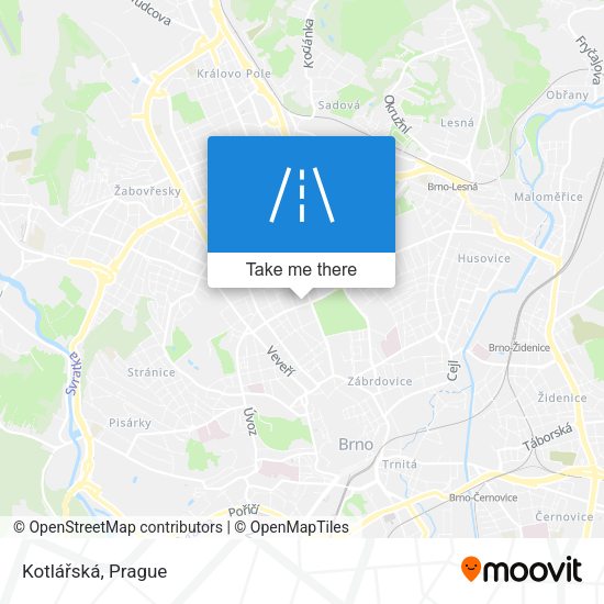 Kotlářská map