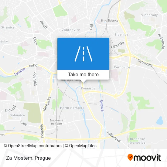Карта Za Mostem
