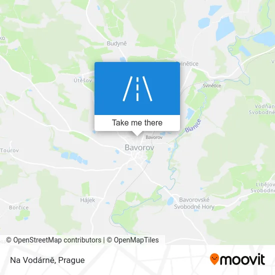 Карта Na Vodárně