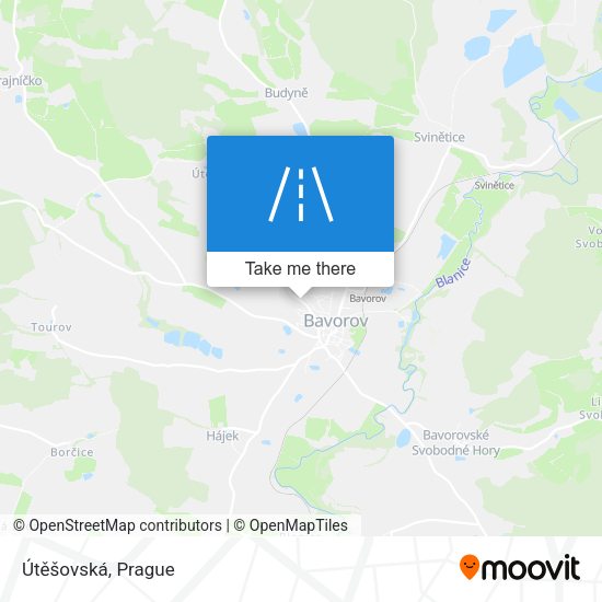 Útěšovská map