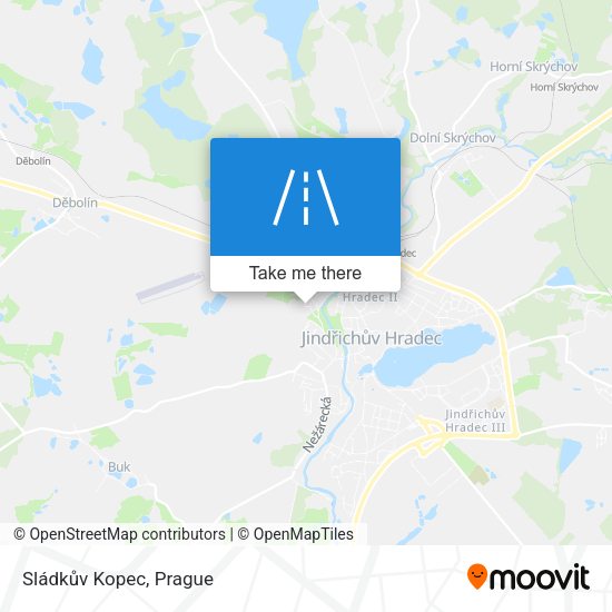 Sládkův Kopec map