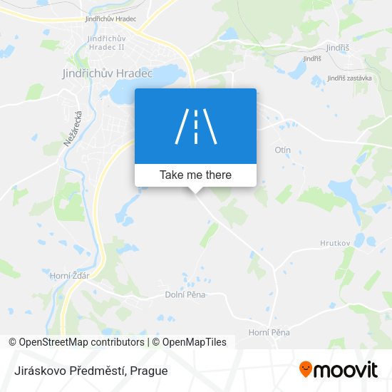 Jiráskovo Předměstí map
