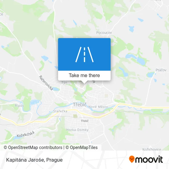 Карта Kapitána Jaroše