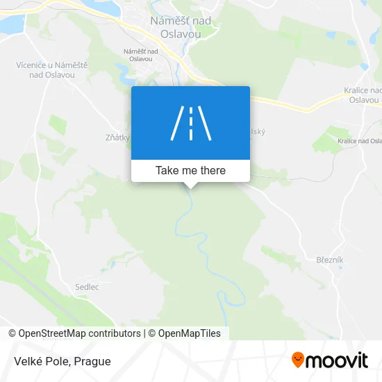 Карта Velké Pole