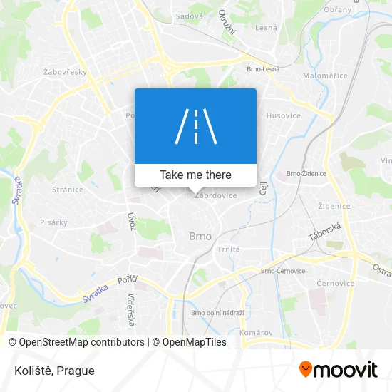 Карта Koliště