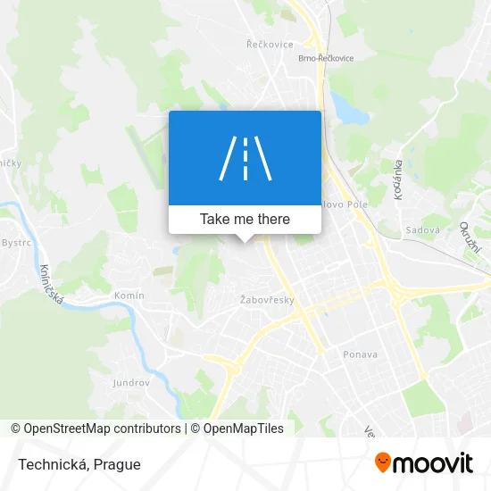 Карта Technická