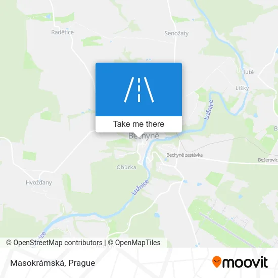 Карта Masokrámská