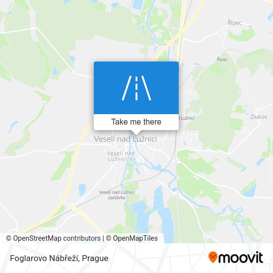 Foglarovo Nábřeží map