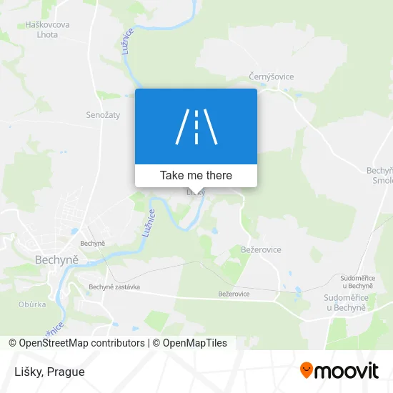 Карта Lišky
