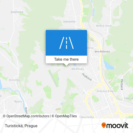 Карта Turistická