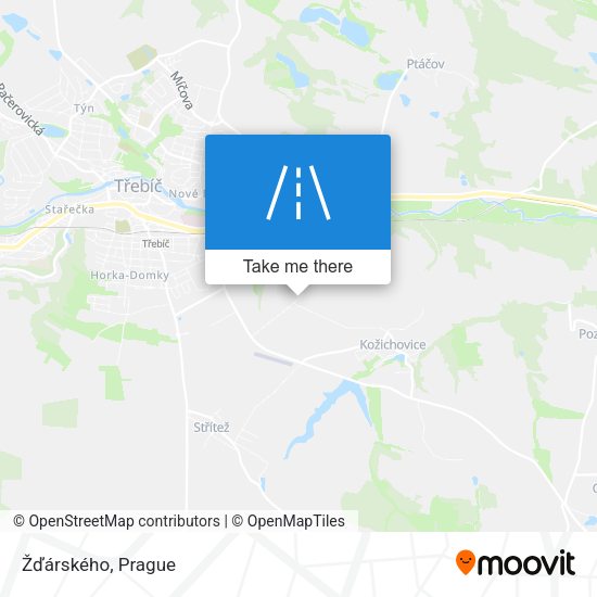 Žďárského map