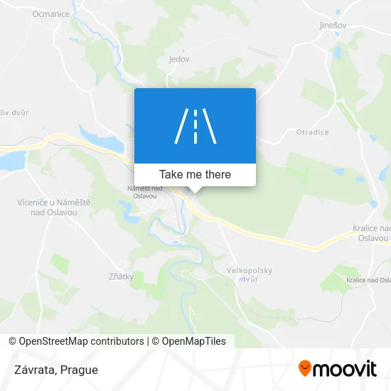 Карта Závrata