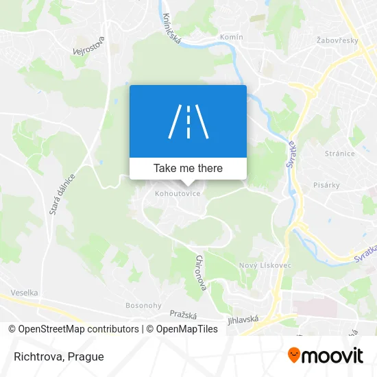 Карта Richtrova
