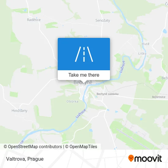 Карта Valtrova
