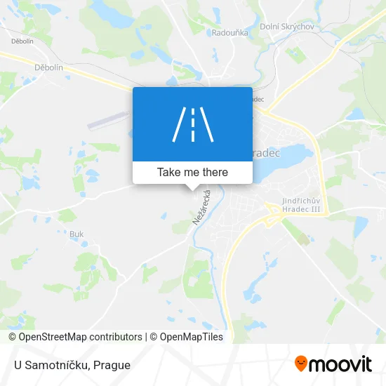 Карта U Samotníčku