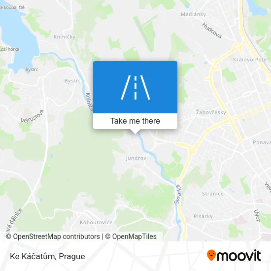 Карта Ke Káčatům