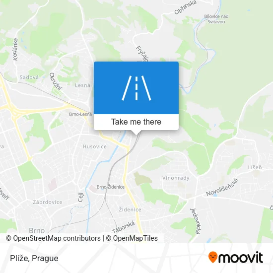 Карта Plíže