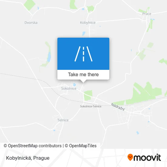 Карта Kobylnická