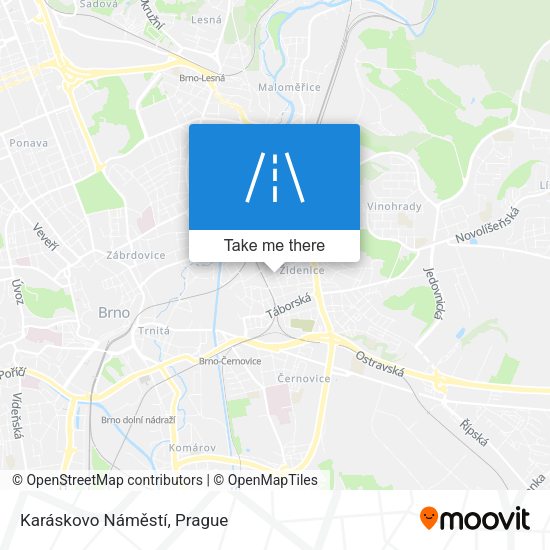 Karáskovo Náměstí map
