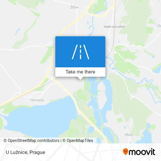 Карта U Lužnice