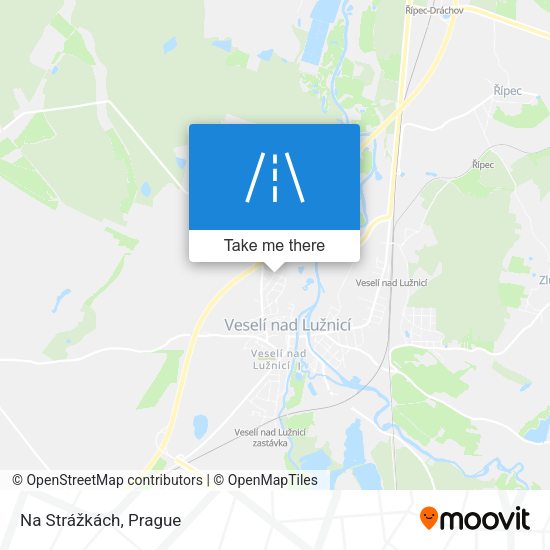 Na Strážkách map