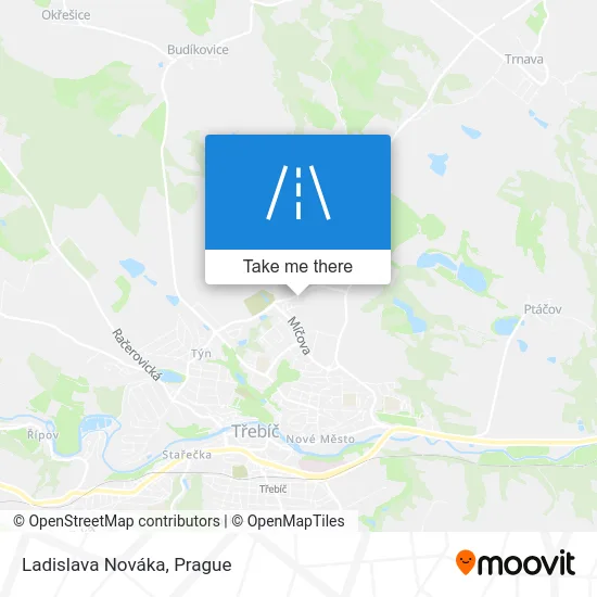 Карта Ladislava Nováka