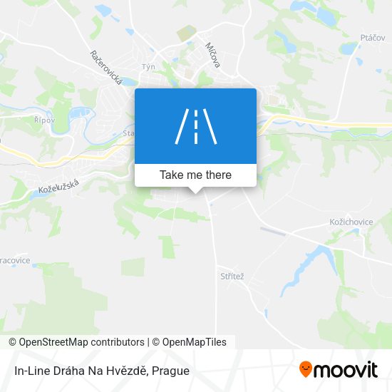 In-Line Dráha Na Hvězdě map