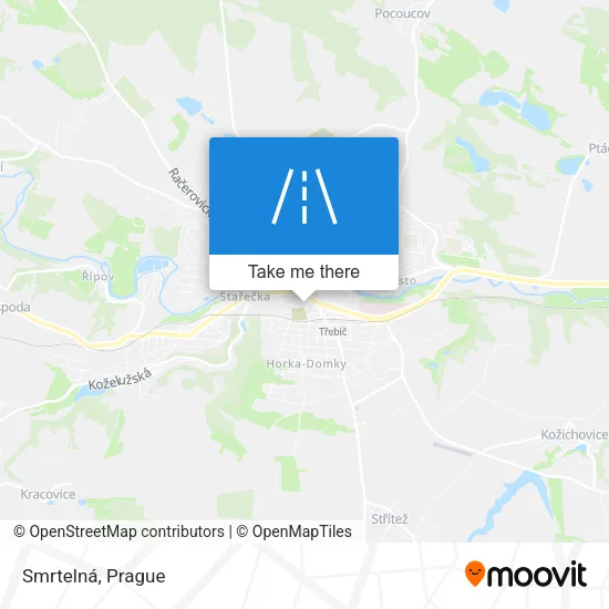 Карта Smrtelná